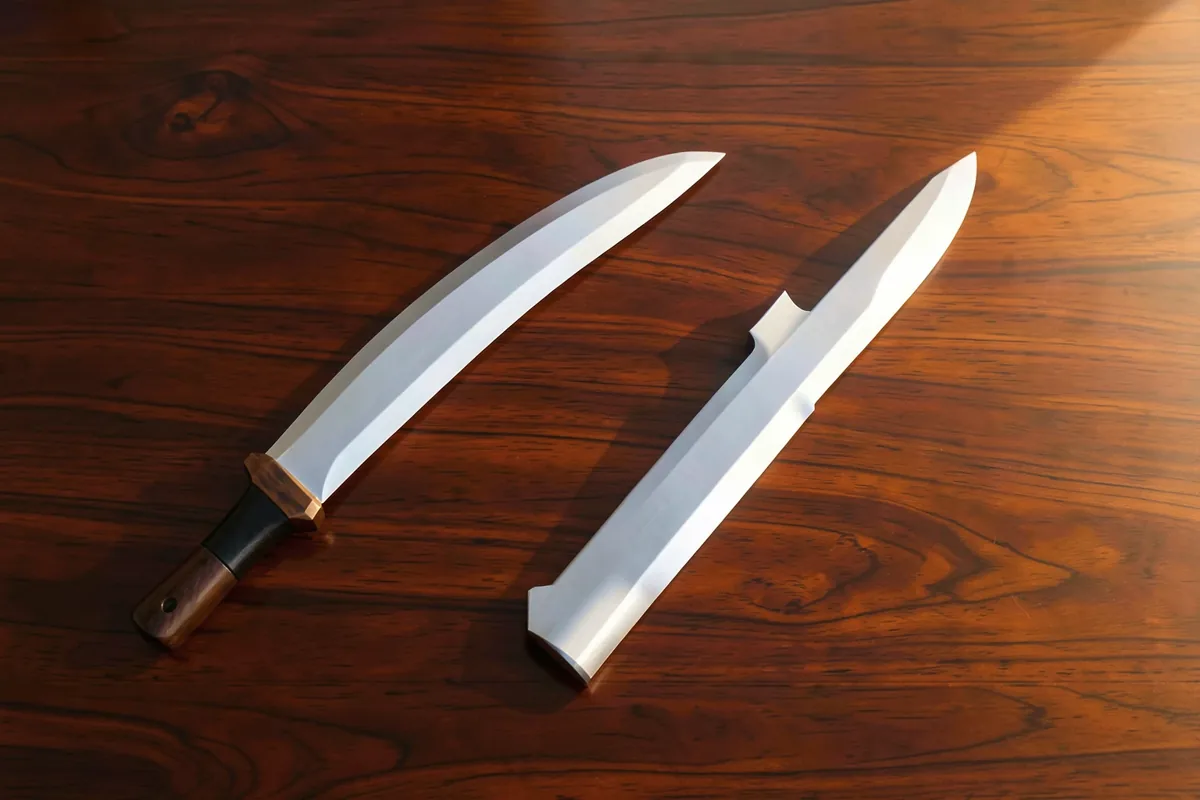 Katana khác kiếm Trung Hoa thế nào: lưỡi, thép, cách tôi và lối đánh