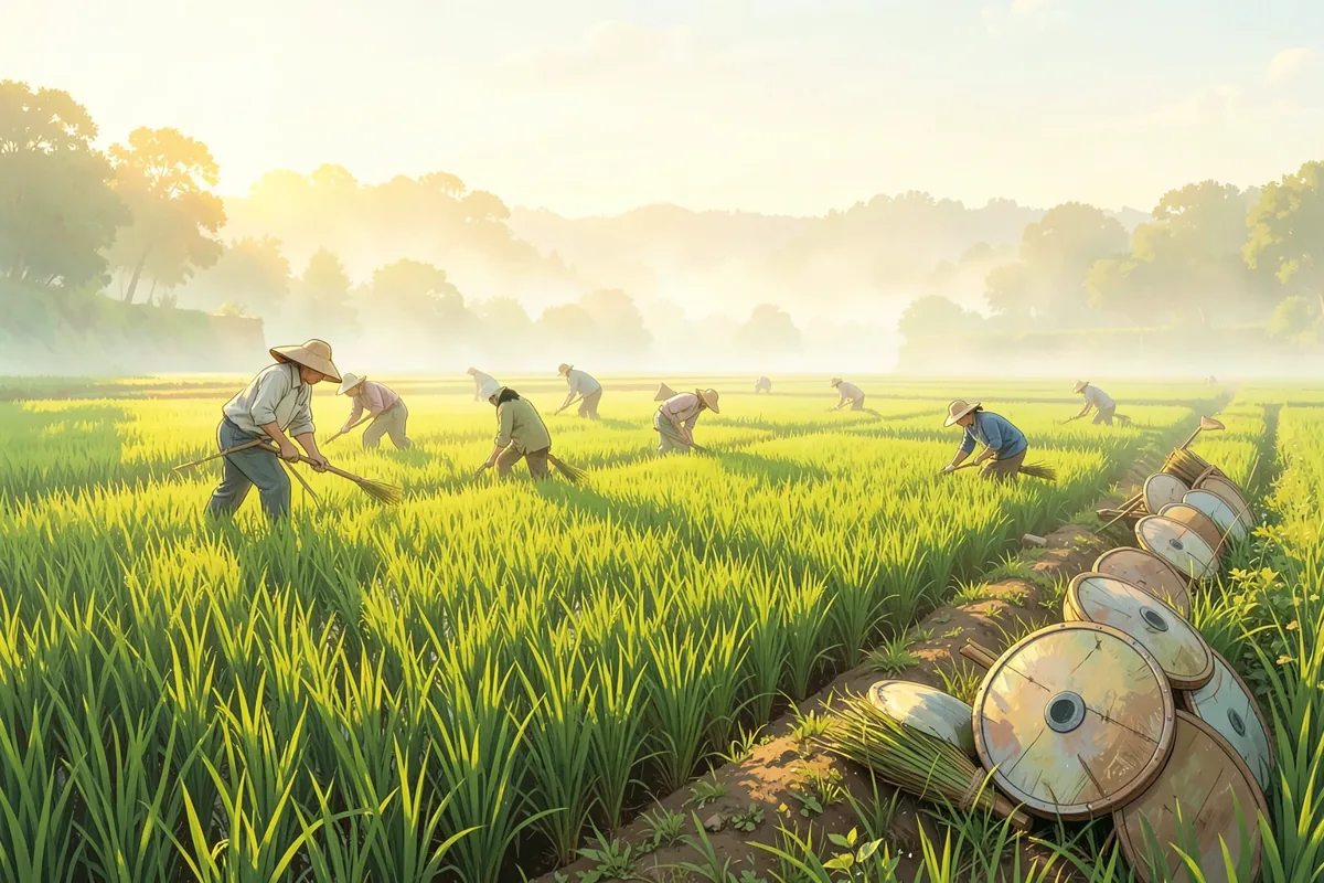 Ngụ binh ư nông là gì: cách Đại Việt gửi binh vào đồng ruộng