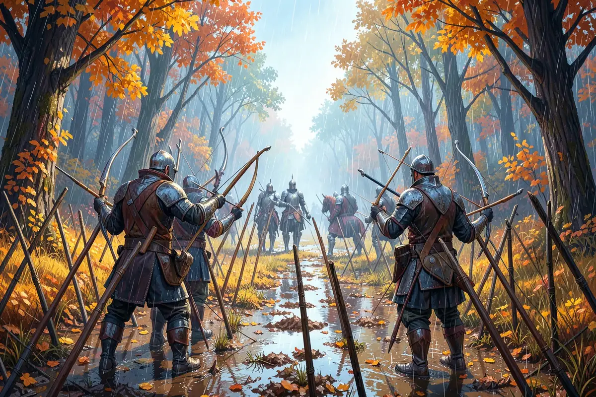 Trận Agincourt 1415: cung dài Anh và vì sao hiệp sĩ Pháp thất bại